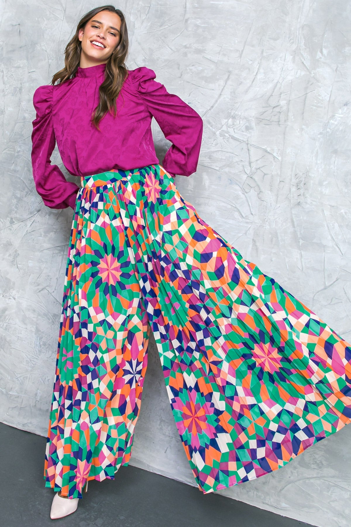 SHOWER OF KINDNESS WOVEN PANTS Flying Tomato